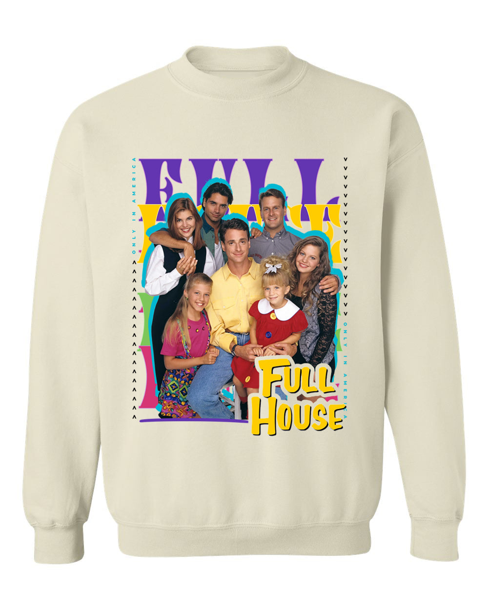 トップス vintage full house sweater shirt FULLHOUSE_SS_SAND_de6f2da5-