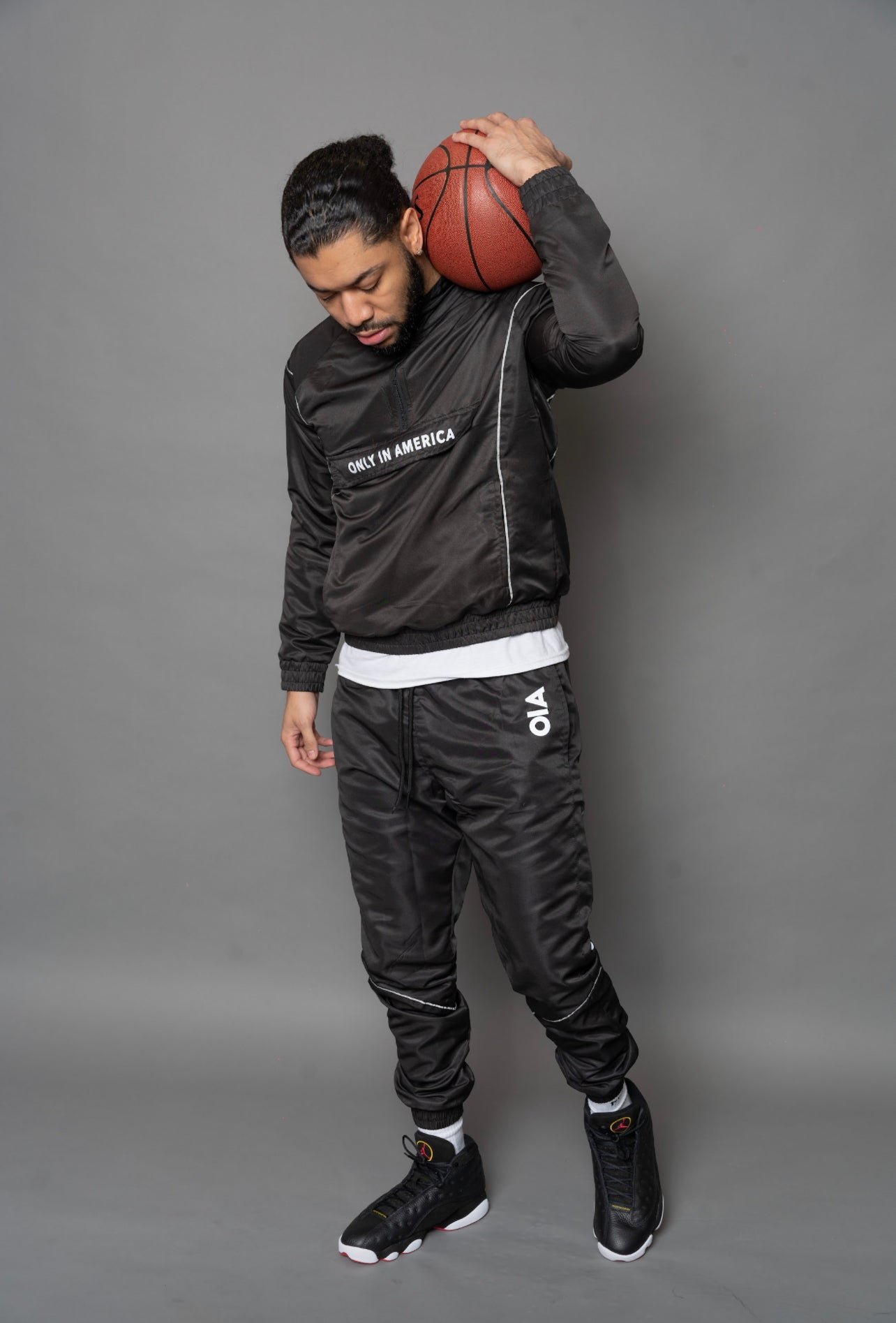 OIA TRACKSUIT (Black Set) | ONLY IN AMERICA